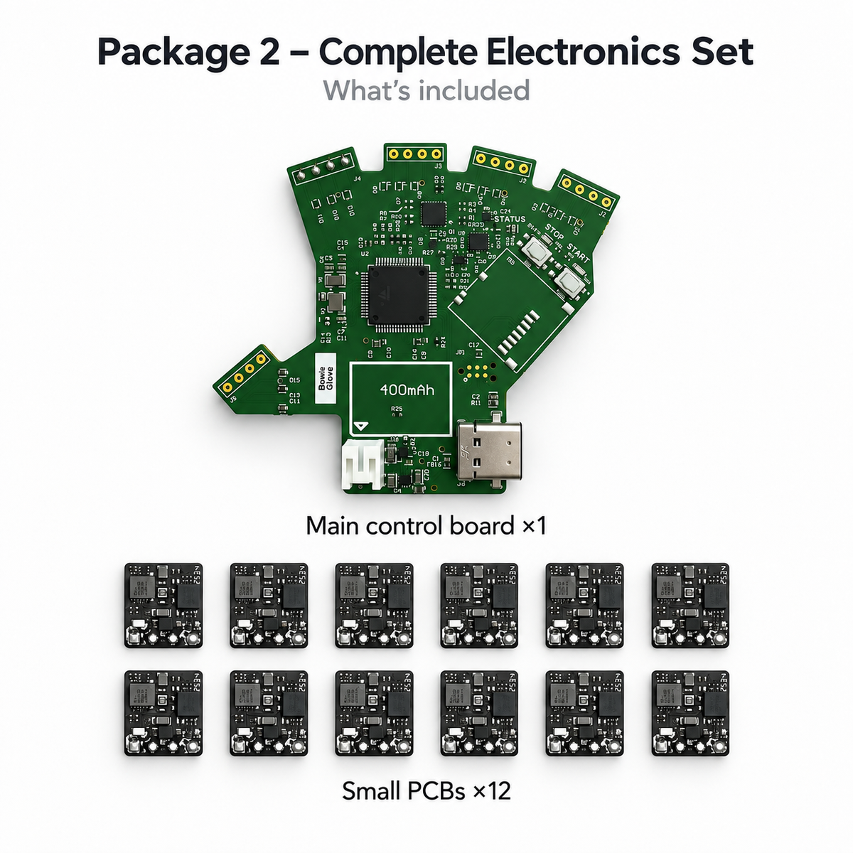 OSMO Open-Source Tactile Glove Kit – Skin & Electronics